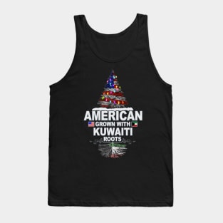 Christmas Tree  American Grown With Kuwaiti Roots - Gift for Kuwaiti From Kuwait Tank Top